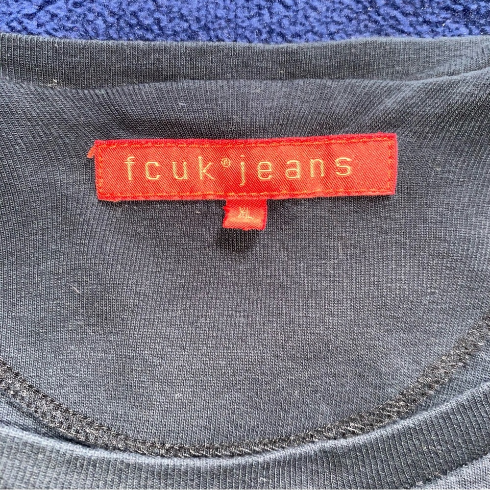 FCUK vintage black sweater